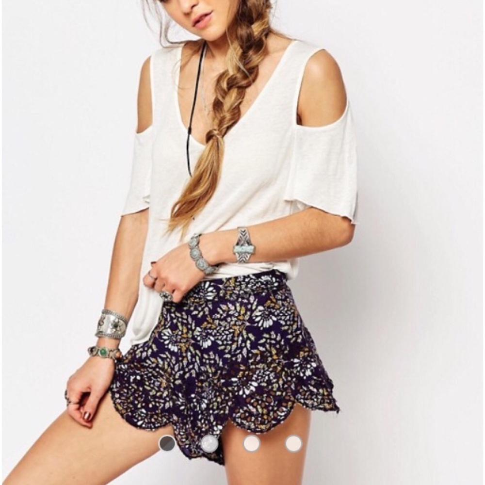 🎉NWT Free People cold shoulder top small - Picture 1 of 8